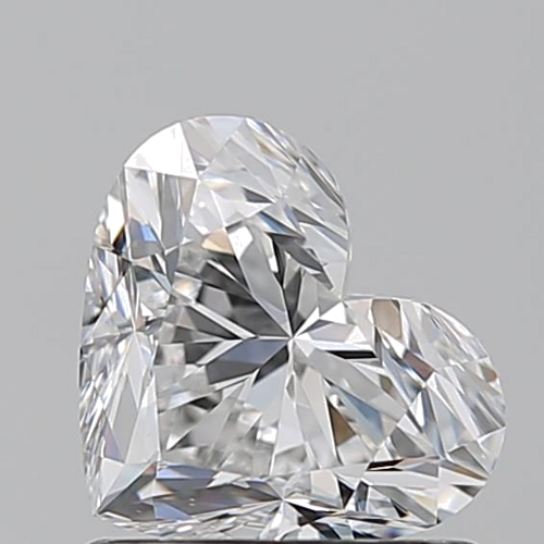 1.01 carat F-VS2 Natūralus Heart Deimantas (1)