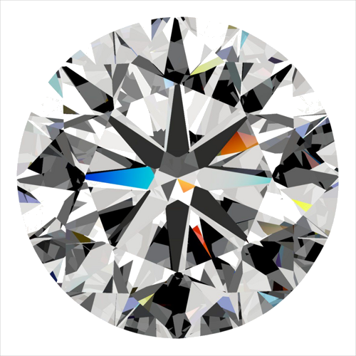 0.3 carat D-VS1 Very Good cut Natūralus Round Deimantas (1)