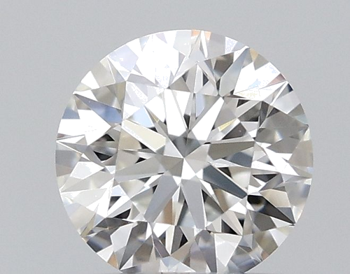 0.43 carat F-VVS1 Excellent cut Natūralus Round Deimantas (1)