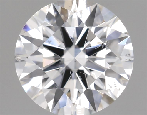 0.54 carat G-SI2 Excellent cut Natūralus Round Deimantas (1)