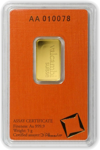 5 g Investment Gold Bar Valcambi (3)