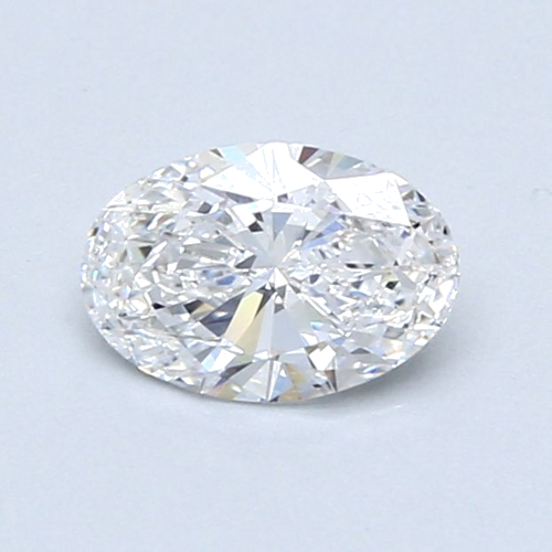 0.7 carat D-VS2 Natūralus Oval Deimantas (1)