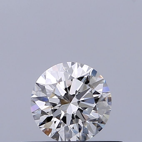 0.37 carat F-VVS1 Excellent cut Natūralus Round Deimantas (1)