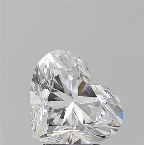 3.21 carat E-VS2 Natūralus Heart Deimantas (1)