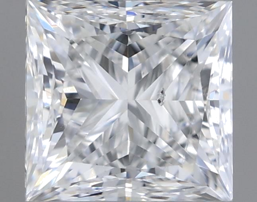 0.8 carat D-SI2 Natūralus Princess Deimantas (1)