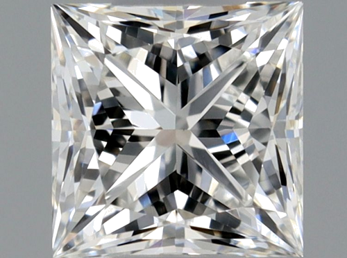 0.4 carat F-VS1 Natūralus Princess Deimantas (1)