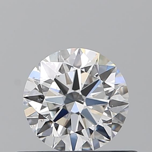 0.5 carat F-SI1 Very Good cut Natūralus Round Deimantas (1)
