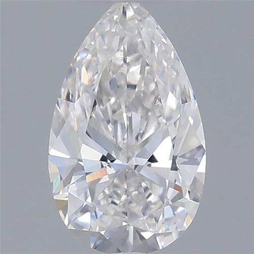 0.56 carat E-VS2 Natūralus Pear Deimantas (1)