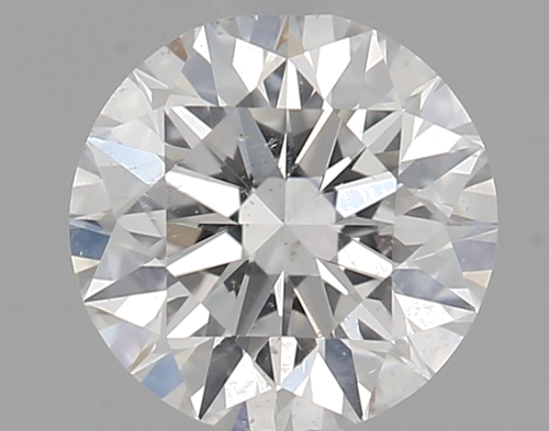 0.51 carat F-SI2 Excellent cut Natūralus Round Deimantas (1)