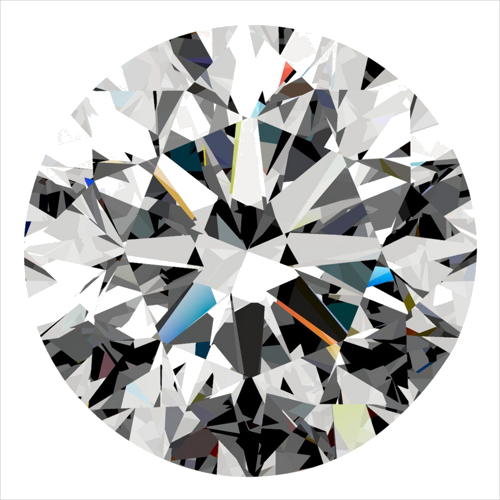 0.3 carat H-VS2 Very Good cut Natūralus Round Deimantas (1)