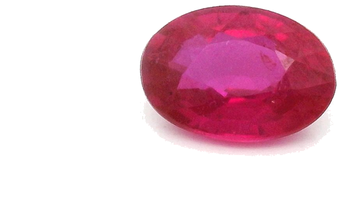 0.58 carat RED Oval Rubinas (1)