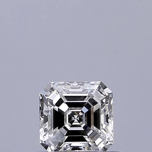 0.32 carat F-VVS2 Natūralus Asscher Deimantas (1)