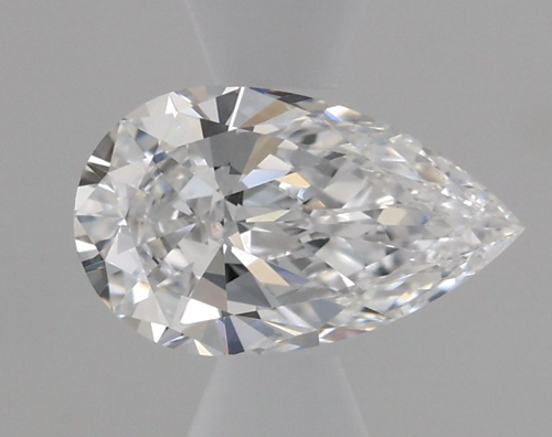 0.41 carat D-SI1 Natūralus Pear Deimantas (1)
