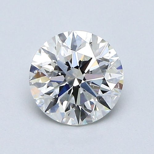 0.84 carat I-SI2 Excellent cut Natūralus Round Deimantas (1)