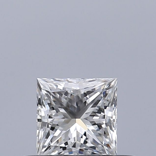 0.32 carat F-VVS1 Natūralus Princess Deimantas (1)