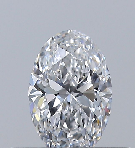 0.3 carat D-VVS1 Natūralus Oval Deimantas (1)