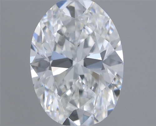 0.51 carat F-VVS2 Natūralus Oval Deimantas (1)