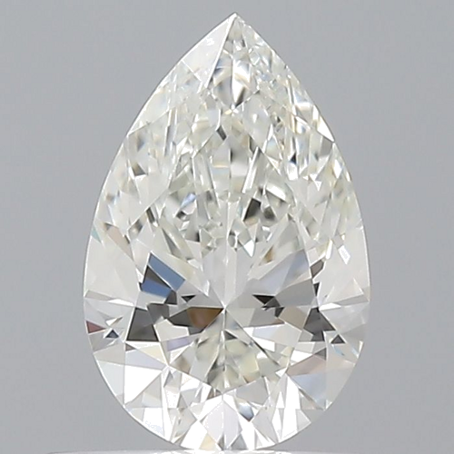 0.5 carat I-VS1 Natūralus Pear Deimantas (1)