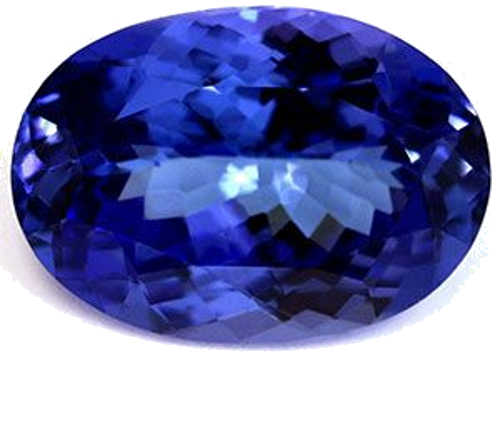 4.0 carat BLUE Oval Tanzanite (1)