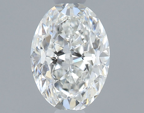 0.5 carat G-VS2 Natūralus Oval Deimantas (1)