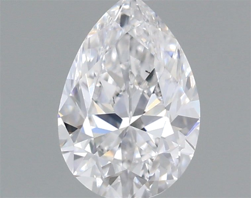 0.52 carat D-SI1 Natūralus Pear Deimantas (1)