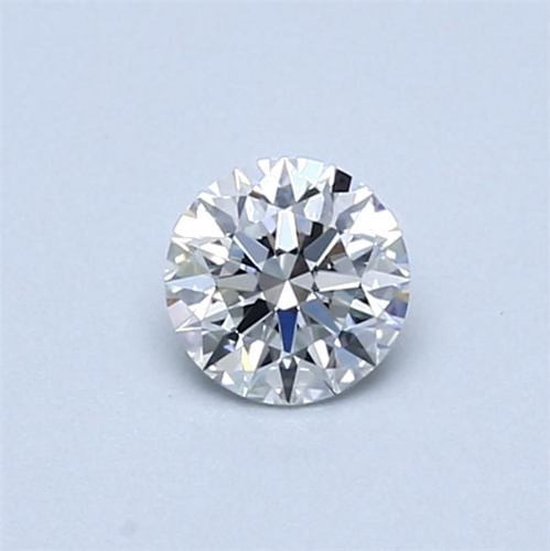 0.37 carat G-VVS2 Excellent cut Natūralus Round Deimantas (1)