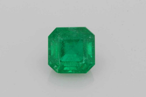 3.82 carat GREEN Asscher Smaragdas (1)