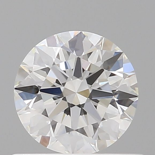 0.5 carat F-VVS1 Excellent cut Natūralus Round Deimantas (1)
