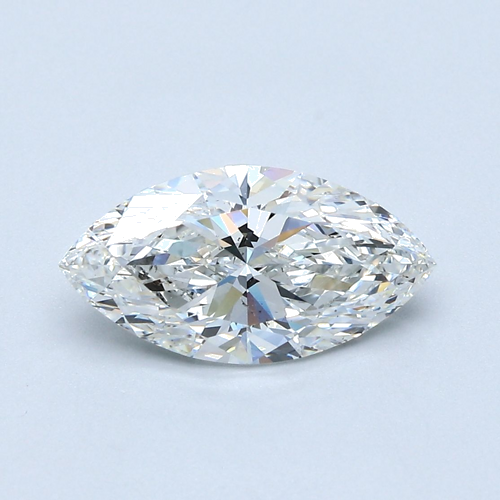 1.7 carat G-SI1 Natūralus Marquise Deimantas (1)