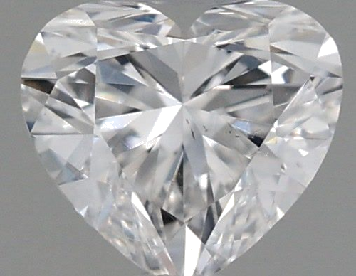 0.41 carat D-SI1 Natūralus Heart Deimantas (1)