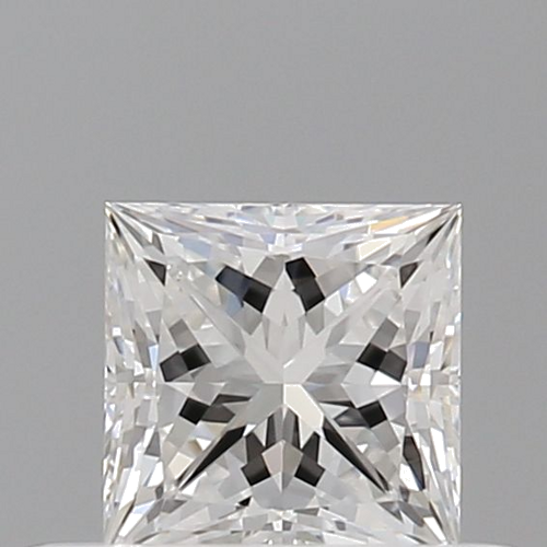 0.42 carat E-VVS1 Natūralus Princess Deimantas (1)