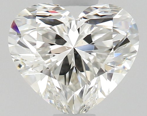 0.62 carat H-VS2 Natūralus Heart Deimantas (1)