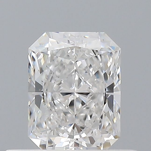 0.5 carat D-VVS1 Natūralus Radiant Deimantas (1)