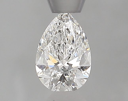 0.37 carat E-SI1 Natūralus Pear Deimantas (1)