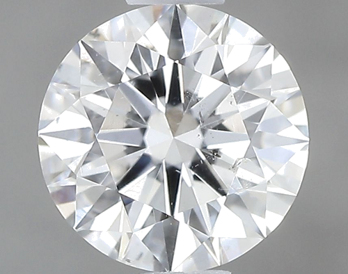 0.55 carat E-SI2 Excellent cut Natūralus Round Deimantas (1)