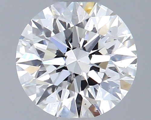 0.5 carat F-SI1 Excellent cut Natūralus Round Deimantas (1)