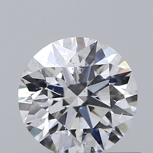 0.43 carat E-SI2 Excellent cut Natūralus Round Deimantas (1)