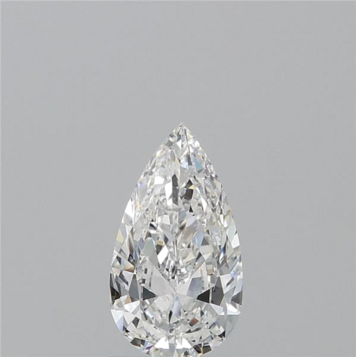 1.01 carat F-IF Natūralus Pear Deimantas (1)