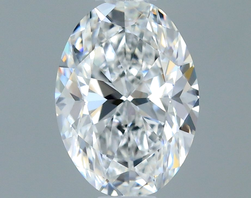 0.41 carat D-VS1 Natūralus Oval Deimantas (1)