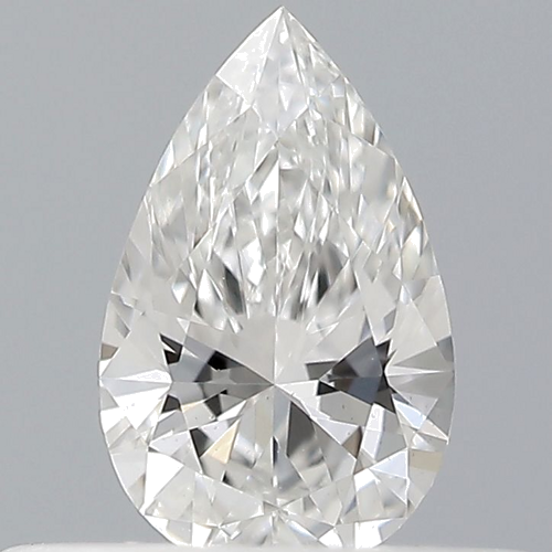0.25 carat F-VS2 Natūralus Pear Deimantas (1)