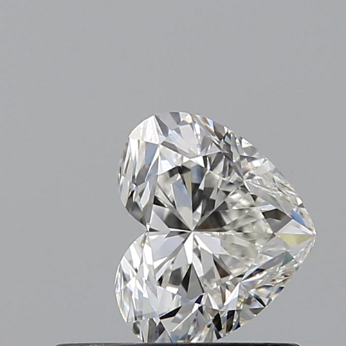 0.52 carat H-VS2 Natūralus Heart Deimantas (1)