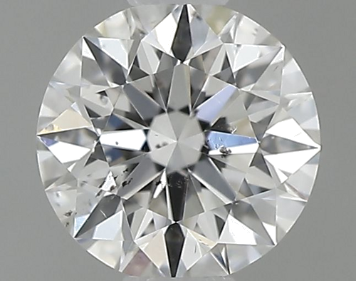 0.4 carat F-SI2 Excellent cut Natūralus Round Deimantas (1)