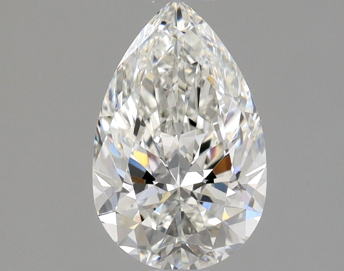 1.01 carat H-VVS1 Natūralus Pear Deimantas (1)