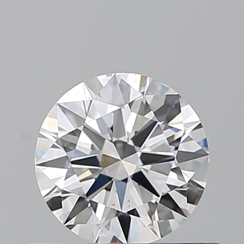 0.52 carat F-VS2 Excellent cut Natūralus Round Deimantas (1)