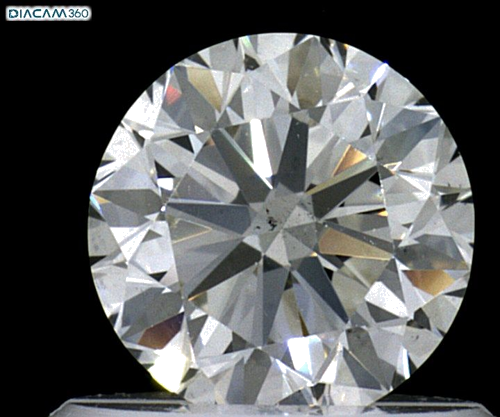 0.7 carat J-VS2 Very Good cut Natūralus Round Deimantas (1)
