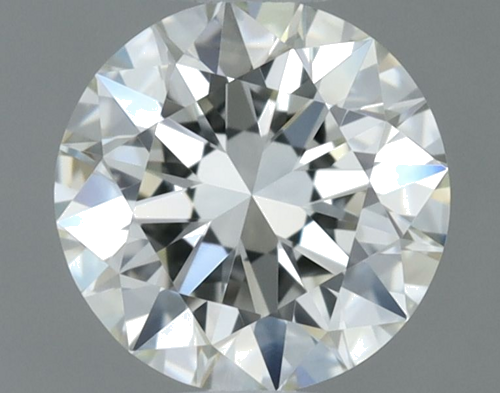 0.51 carat K-VVS1 Excellent cut Natūralus Round Deimantas (1)