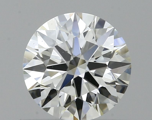 0.5 carat F-VVS1 Excellent cut Natūralus Round Deimantas (1)