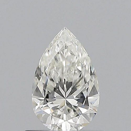 0.6 carat I-VVS2 Natūralus Pear Deimantas (1)
