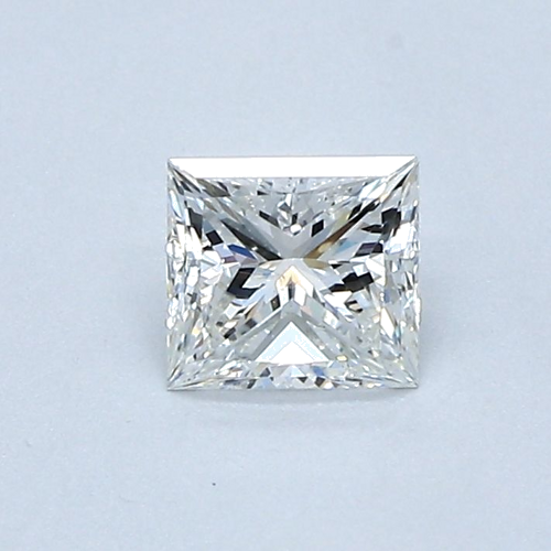0.5 carat F-SI1 Natūralus Princess Deimantas (1)