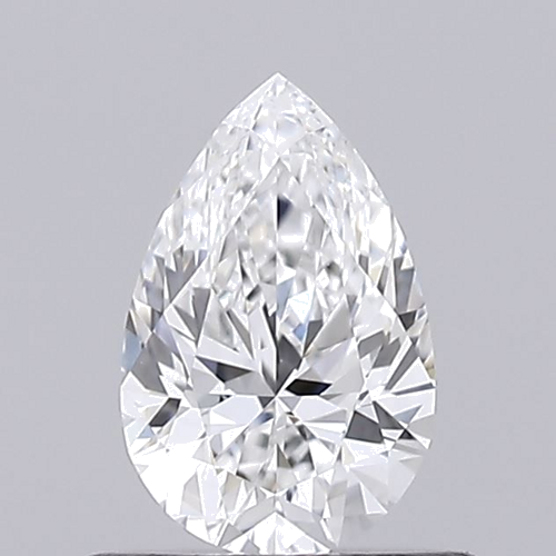 0.53 carat E-VS1 Natūralus Pear Deimantas (1)